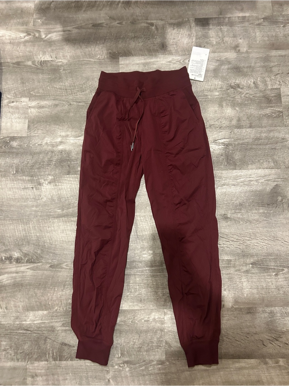lululemon athletica Women's Burgundy Track Joggers